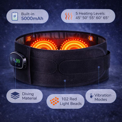 Therapy for Body with Heating Vibration for Lumbar & Back